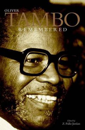 Cover image for Oliver Tambo Remembered: His Life in Exile
