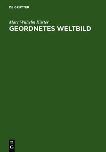 Cover image for Geordnetes Weltbild