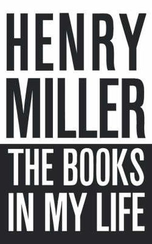 Cover image for The Books in My Life