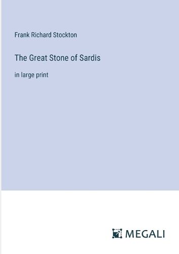 Cover image for The Great Stone of Sardis