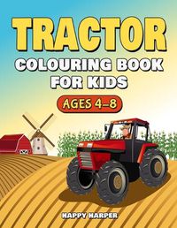 Cover image for Tractor Colouring Book