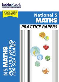 Cover image for National 5 Maths Practice Papers: Revise for Sqa Exams