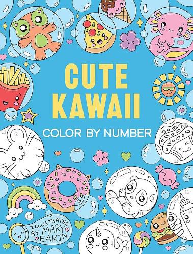 Cover image for Cute Kawaii Color by Number