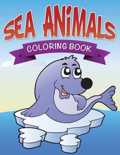 Cover image for Sea Animals Coloring Book