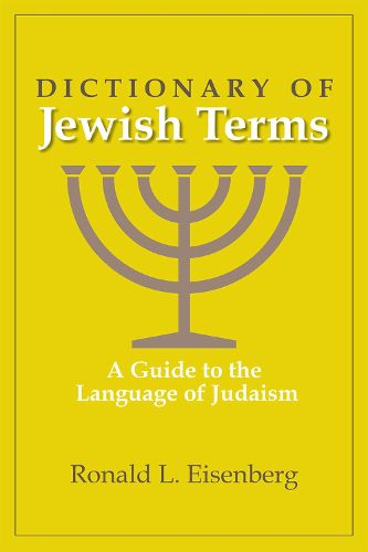 Cover image for Dictionary of Jewish Terms: A Guide to the Language of Judaism