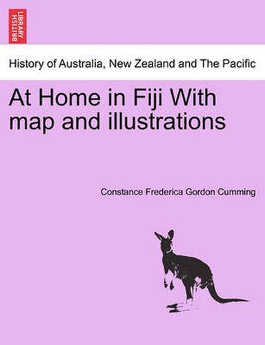 Cover image for At Home in Fiji with Map and Illustrations