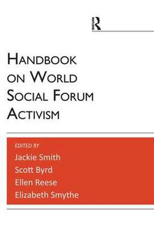 Cover image for Handbook on World Social Forum Activism