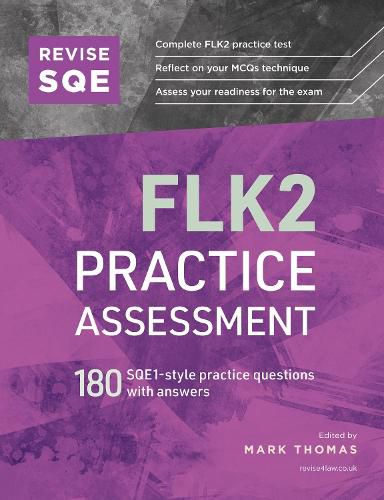 Cover image for Revise SQE FLK2 Practice Assessment