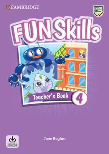 Cover image for Fun Skills Level 4 Teacher's Book with Audio Download