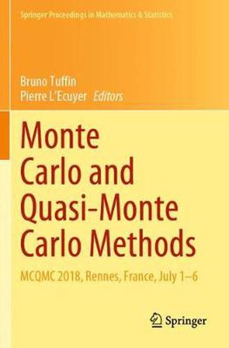 Cover image for Monte Carlo and Quasi-Monte Carlo Methods: MCQMC 2018, Rennes, France, July 1-6