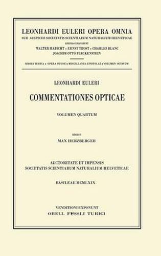 Commentationes opticae 4th part