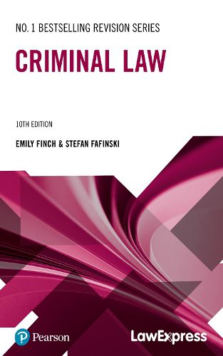 Cover image for Law Express: Criminal Law