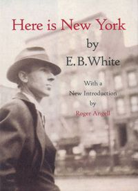 Cover image for Here Is New York