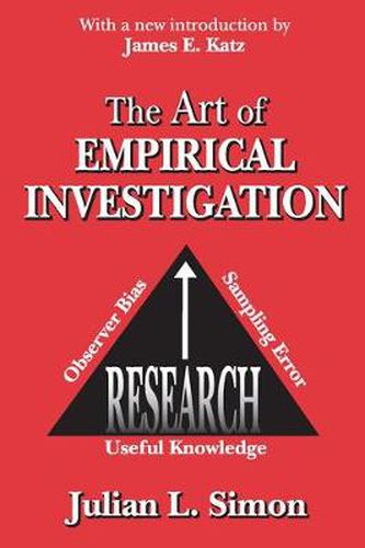 Cover image for The Art of Empirical Investigation