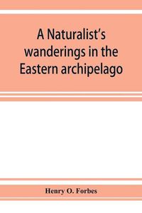 Cover image for A naturalist's wanderings in the Eastern archipelago; a narrative of travel and exploration from 1878 to 1883