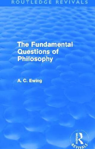 Cover image for The Fundamental Questions of Philosophy (Routledge Revivals)