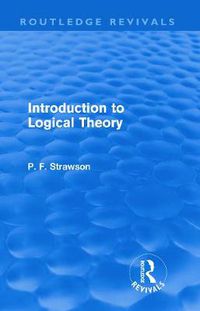 Cover image for Introduction to Logical Theory