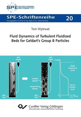 Cover image for Fluid Dynamics of Turbulent Fluidized Beds for Geldart's Group B Particles