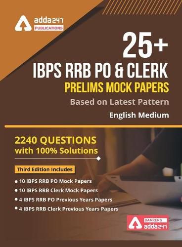 Cover image for 25+ IBPS RRB Mock Papers for PO & Clerk Book