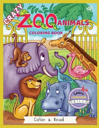 Cover image for Crazy Zoo Animals