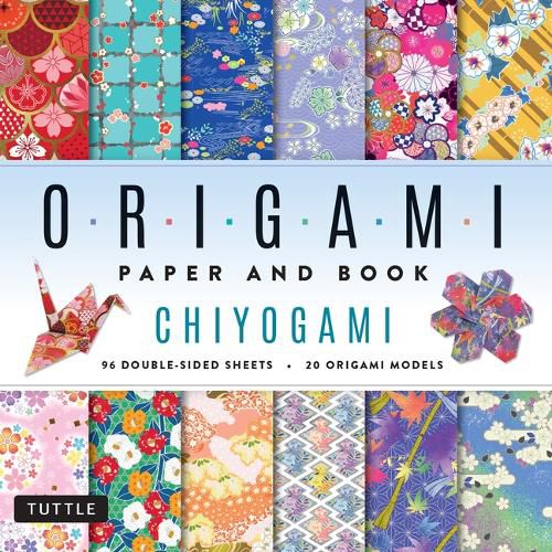Cover image for Chiyogami Origami Paper and Book
