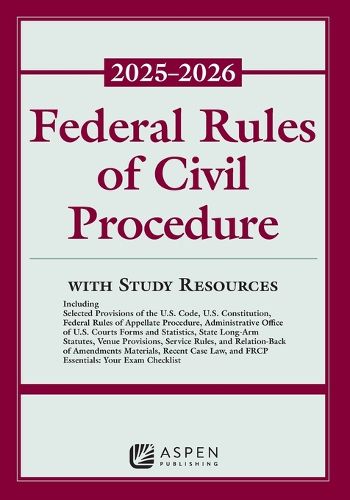 Cover image for Federal Rules of Civil Procedure 2025-2026
