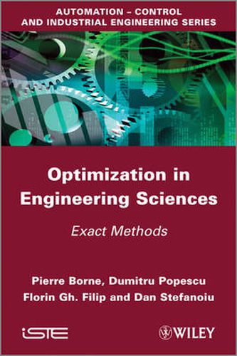 Cover image for Optimization in Engineering Sciences: Exact Methods