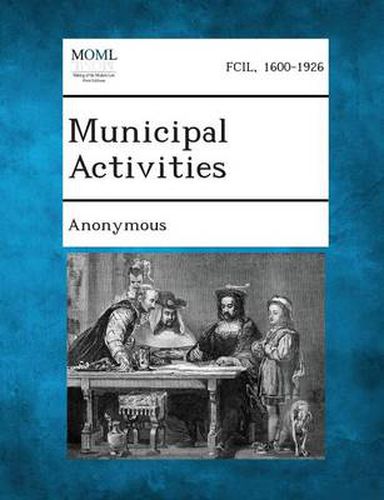 Cover image for Municipal Activities