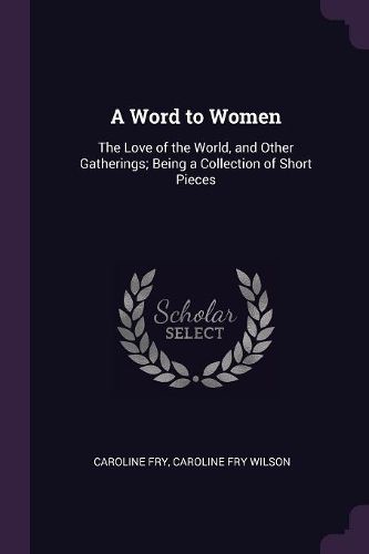Cover image for A Word to Women