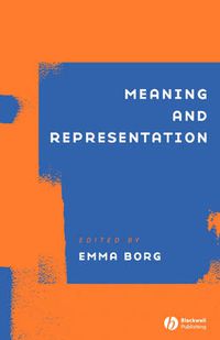 Cover image for Meaning and Representation