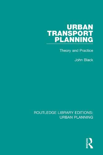 Cover image for Urban Transport Planning: Theory and Practice
