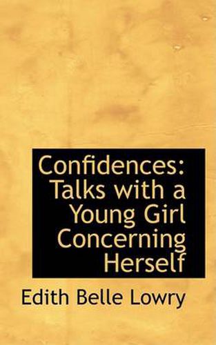 Cover image for Confidences