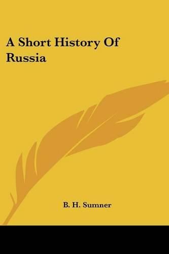 Cover image for A Short History of Russia