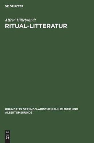 Cover image for Ritual-Litteratur