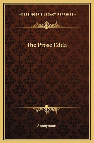 Cover image for The Prose Edda