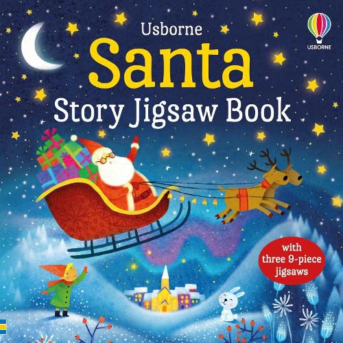 Cover image for Santa Story Jigsaw Book