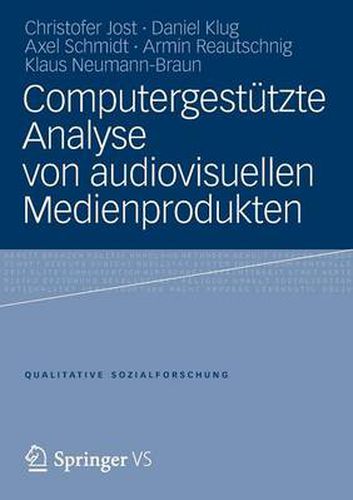 Computergestutzte Analyse Von Audiovisuellen Medienprodukten