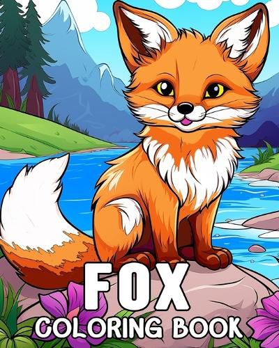 Cover image for Fox Coloring Book