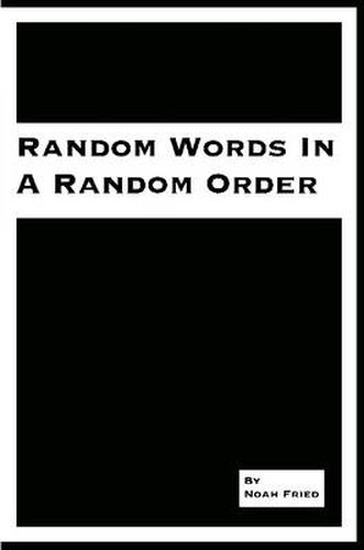 Cover image for Random Words in A Random Order