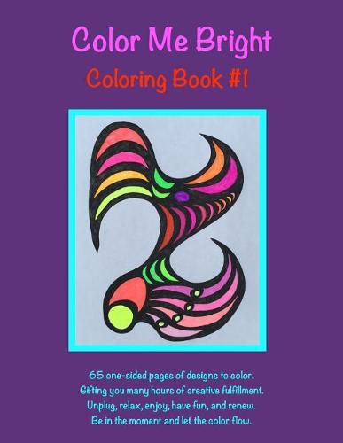 Cover image for Color Me Bright Coloring Book #1