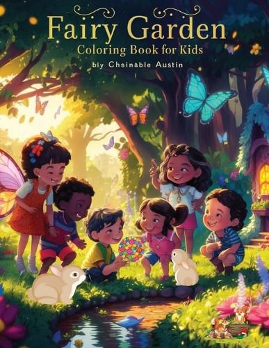 Fairy Garden Coloring Book For Kids