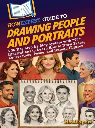 Cover image for HowExpert Guide to Drawing People and Portraits