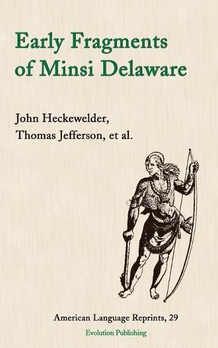 Cover image for Early Fragments of Minsi Delaware