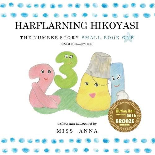 Cover image for The Number Story 1 HARFLARNING HIKOYASI: Small Book One English-Uzbek