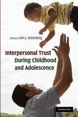 Cover image for Interpersonal Trust during Childhood and Adolescence