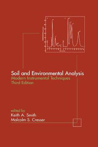 Cover image for Soil and Environmental Analysis: Modern Instrumental Techniques