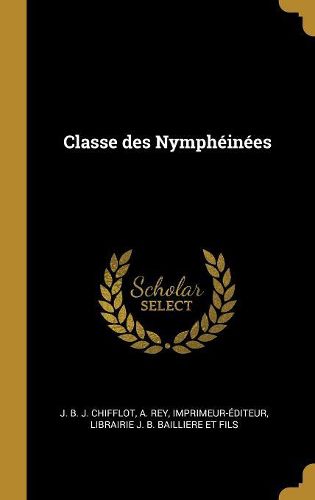 Cover image for Classe des Nympheinees
