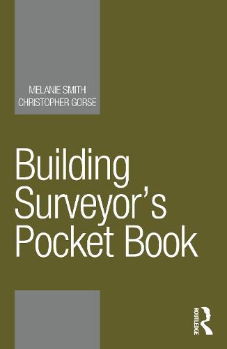 Cover image for Building Surveyor's Pocket Book