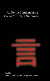 Cover image for Studies in Contemporary Phrase Structure Grammar