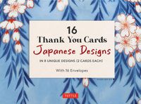 Cover image for 16 Thank You Cards Japanese Designs